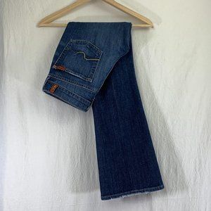 7 For All Mankind Flip Flop Jean in Indigo